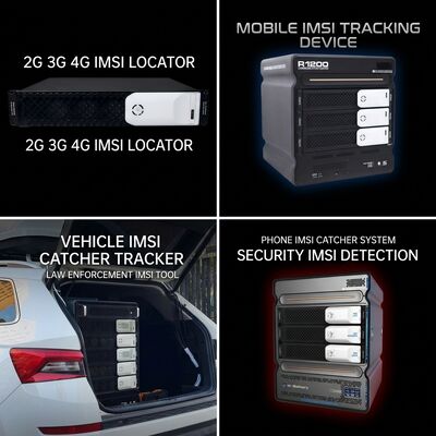 Quality Vehicular IMSI Interceptor, 2G/3G/4G Cellular Signal Tracking & Positioning Equipment factory
